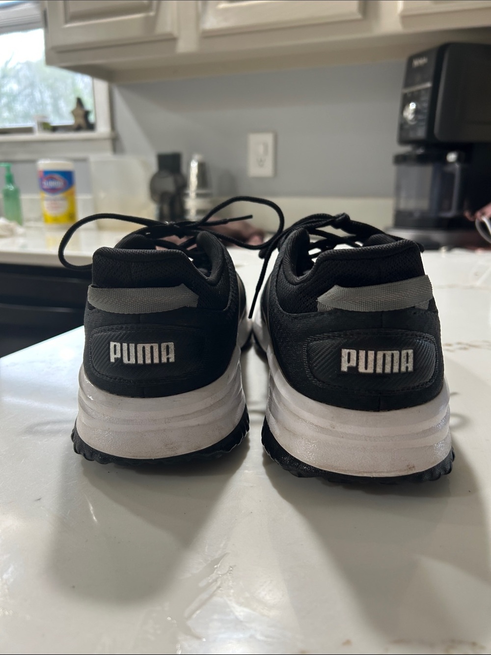 Puma Black & White Men's Lightweight Golf Shoes-Size 13 - Picture 2 of 5